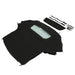 DURAFORCE Fits 1999-2009 Honda S2000 Convertible Soft Top & Heated Glass Window Black