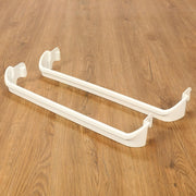 DURAFORCE Door Rack Shelf Retainer Bar Fits Frigidaire Refrigerator 240534701 & 240534901