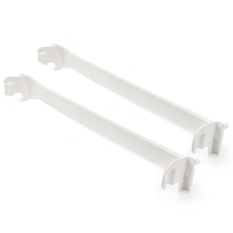 DURAFORCE Door Rack Shelf Retainer Bar Fits Frigidaire Refrigerator 240534701 & 240534901