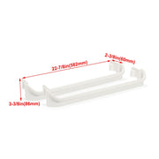 DURAFORCE Door Rack Shelf Retainer Bar Fits Frigidaire Refrigerator 240534701 & 240534901