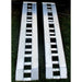 DURAFORCE 80"×15" Aluminum Ramps 2 Pcs 6000Lbs Car Trailer Truck Hook End Knife 1 Pair