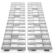DURAFORCE 80"×15" Aluminum Ramps 2 Pcs 6000Lbs Car Trailer Truck Hook End Knife 1 Pair
