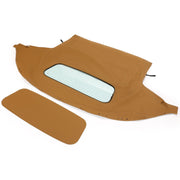 DURAFORCE Convertible Soft Top Fits 90-05 Mazda Miata w/ Heated Glass Window, Tan