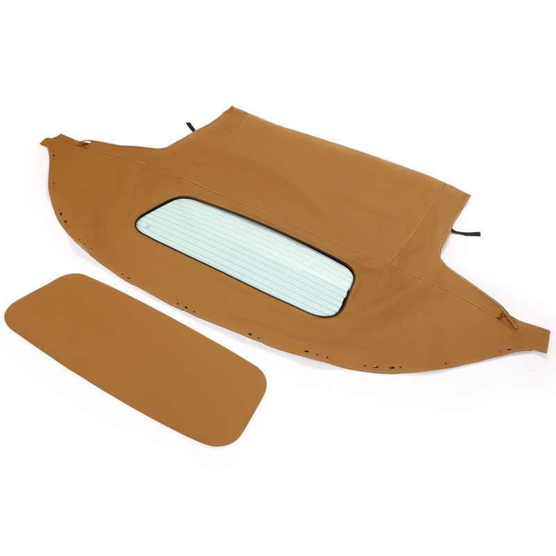 DURAFORCE Convertible Soft Top Fits 90-05 Mazda Miata w/ Heated Glass Window, Tan