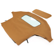 DURAFORCE Convertible Soft Top Fits 90-05 Mazda Miata w/ Heated Glass Window, Tan