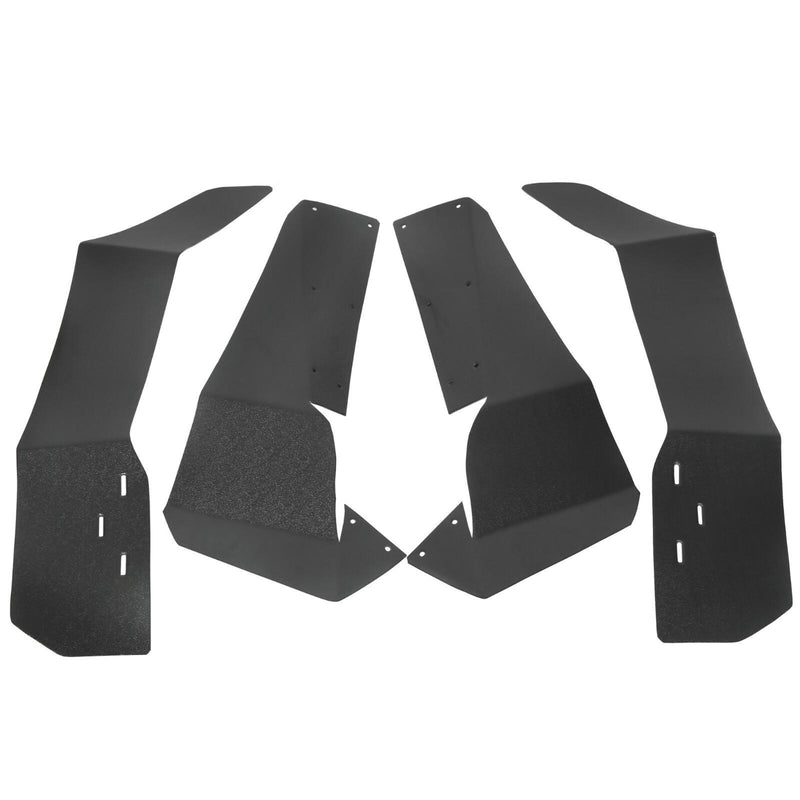 DURAFORCE 4x Extended Fender Flares Mud Flap For Polaris RZR S 900/4 900 /S 1000 2015-2020