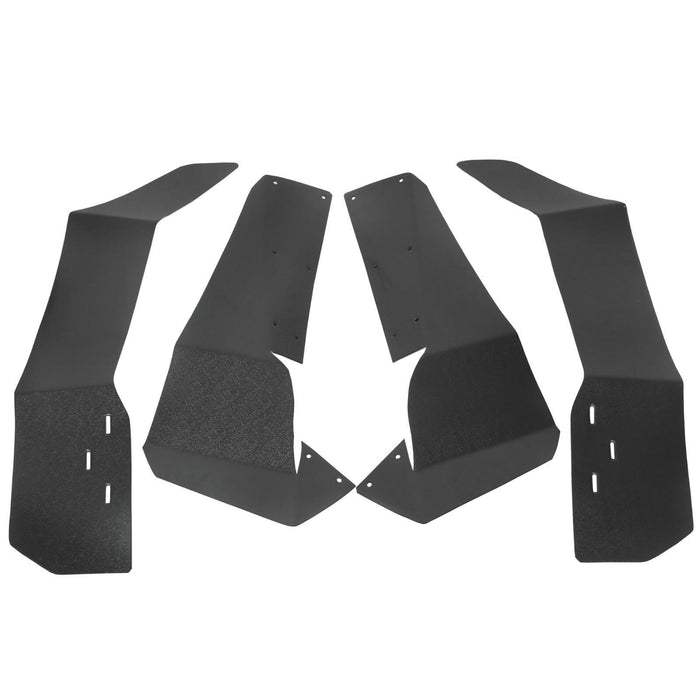 DURAFORCE 4x Extended Fender Flares Mud Flap For Polaris RZR S 900/4 900 /S 1000 2015-2020