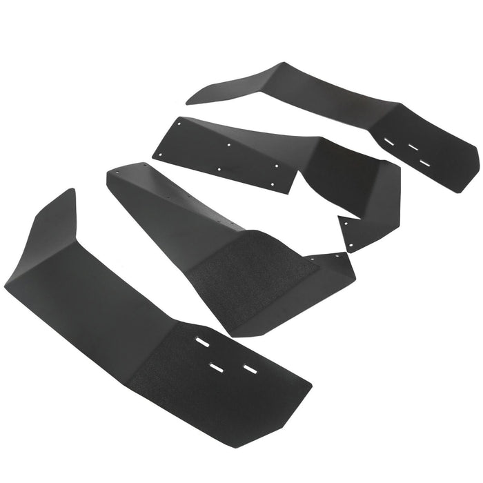 DURAFORCE 4x Extended Fender Flares Mud Flap For Polaris RZR S 900/4 900 /S 1000 2015-2020