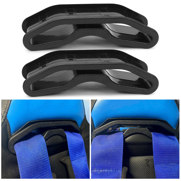 DURAFORCE For 14+ Polaris RZR 4 900 1000 XP 2 Seat Belt Harness Pass Through Bezel Insert