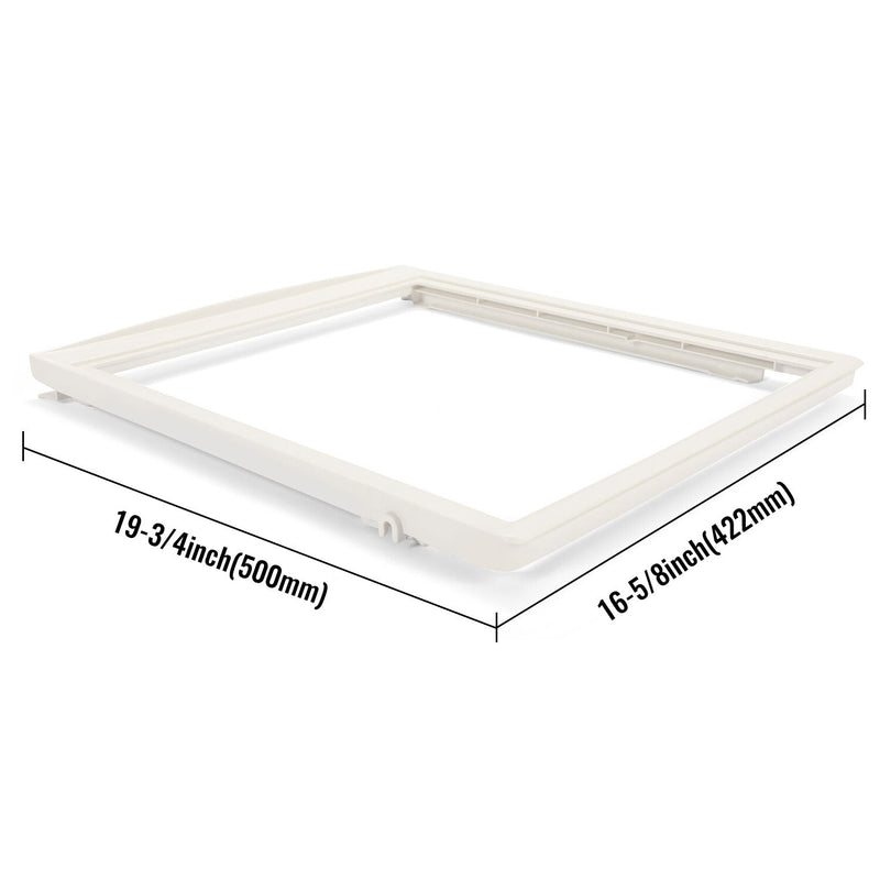 DURAFORCE For 240350702 AP2115959 Refrigerator Upper Crisper Pan Cover Crosley Frigidaire