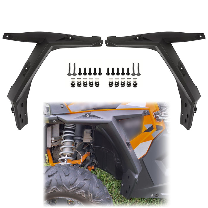DURAFORCE For 2014-2023 Polaris RZR 1000 900/S Front Left + Right Fender Flares Black Set