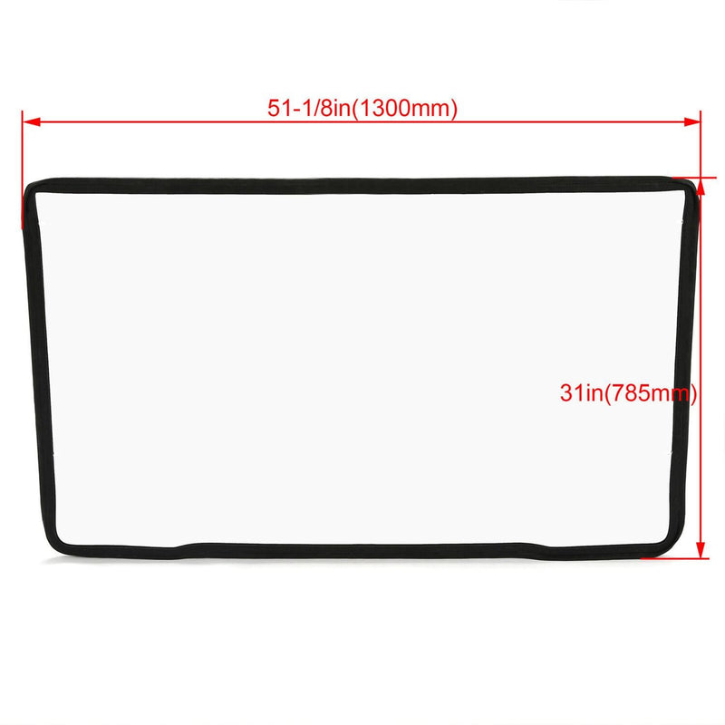 DURAFORCE Clear Front Full Windshield For 2016-2023 Can-Am Defender HD5 HD7 HD8 HD9 HD10