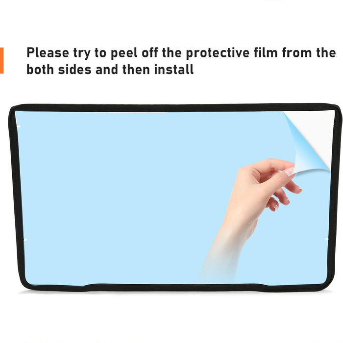 DURAFORCE Clear Front Full Windshield For 2016-2023 Can-Am Defender HD5 HD7 HD8 HD9 HD10