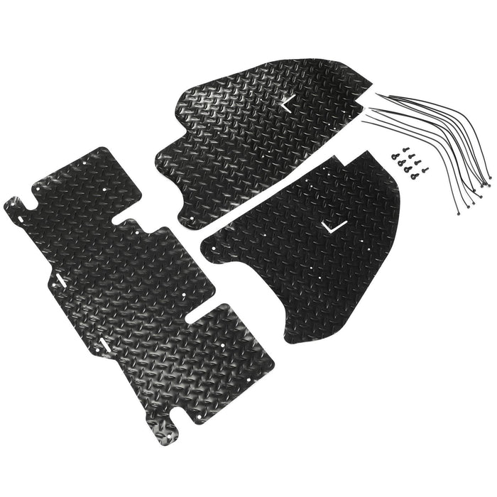 DURAFORCE Front & Rear Mud Guard Dust Shield Set For 2019-2022 Honda Talon 1000 R/X/X-4