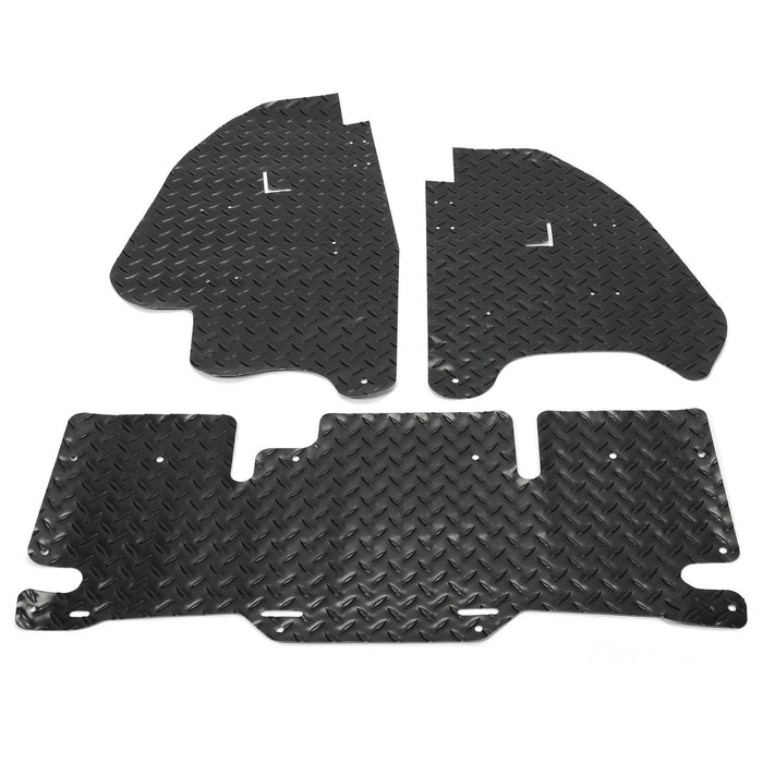 DURAFORCE Front & Rear Mud Guard Dust Shield Set For 2019-2022 Honda Talon 1000 R/X/X-4