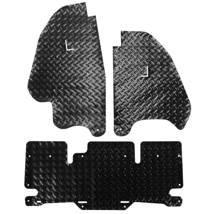 DURAFORCE Front & Rear Mud Guard Dust Shield Set For 2019-2022 Honda Talon 1000 R/X/X-4