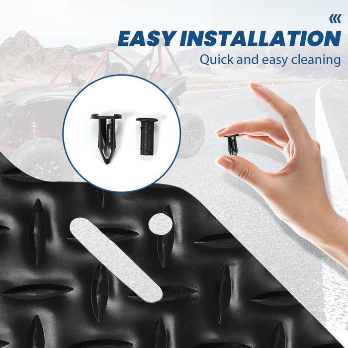 DURAFORCE Front & Rear Mud Guard Dust Shield Set For 2019-2022 Honda Talon 1000 R/X/X-4