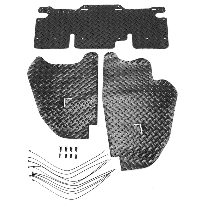 DURAFORCE Front & Rear Mud Guard Dust Shield Set For 2019-2022 Honda Talon 1000 R/X/X-4