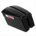 DURAFORCE Vivid Black Hard Saddlebag Bags For Harley Davidson Road Street Glide 1994-2013