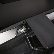 DURAFORCE Vivid Black Hard Saddlebag Bags For Harley Davidson Road Street Glide 1994-2013