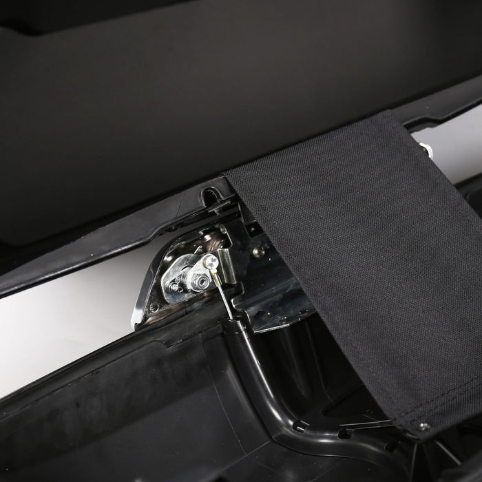 DURAFORCE Vivid Black Hard Saddlebag Bags For Harley Davidson Road Street Glide 1994-2013