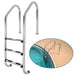 DURAFORCE 3 Non-Slip Step Ladder 304 Stainless Steel Ladder for Swimming Pool In-Ground