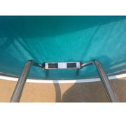 DURAFORCE 3 Non-Slip Step Ladder 304 Stainless Steel Ladder for Swimming Pool In-Ground