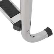 DURAFORCE 3 Non-Slip Step Ladder 304 Stainless Steel Ladder for Swimming Pool In-Ground