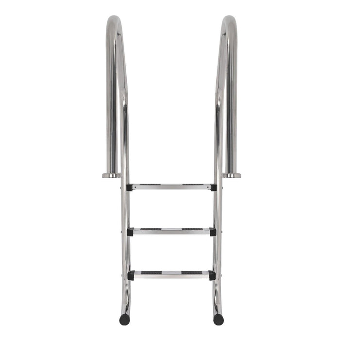 DURAFORCE 3 Non-Slip Step Ladder 304 Stainless Steel Ladder for Swimming Pool In-Ground