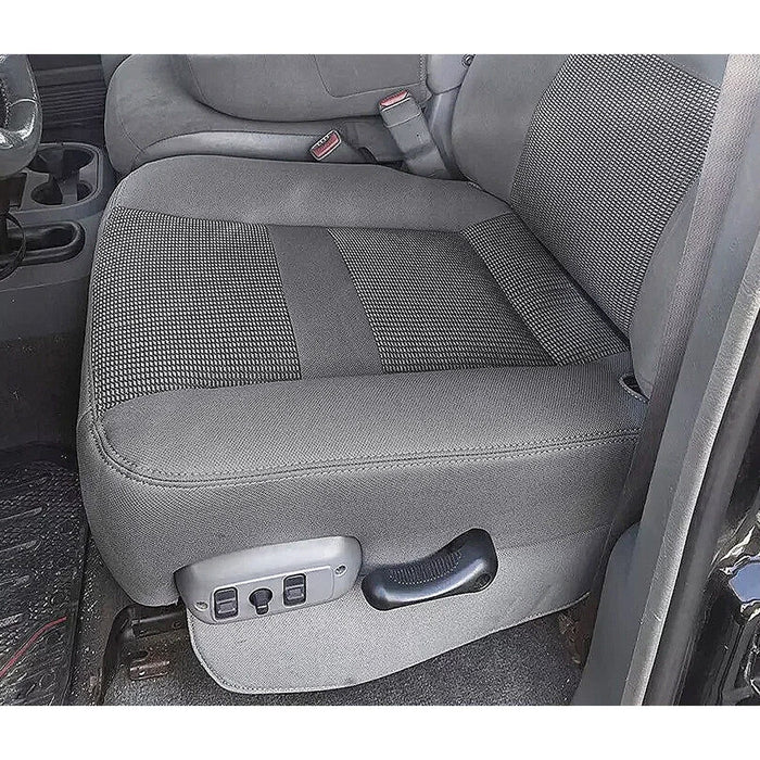 DURAFORCE For Dodge Ram 1500 06 07 08 09 10 Gray Front Driver Bottom Side Seat Cover Cloth