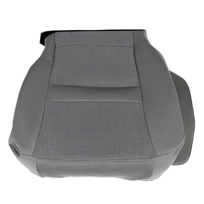 DURAFORCE For Dodge Ram 1500 06 07 08 09 10 Gray Front Driver Bottom Side Seat Cover Cloth