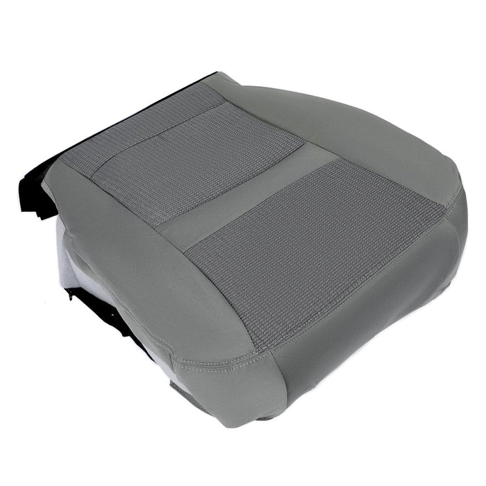 DURAFORCE For Dodge Ram 1500 06 07 08 09 10 Gray Front Driver Bottom Side Seat Cover Cloth
