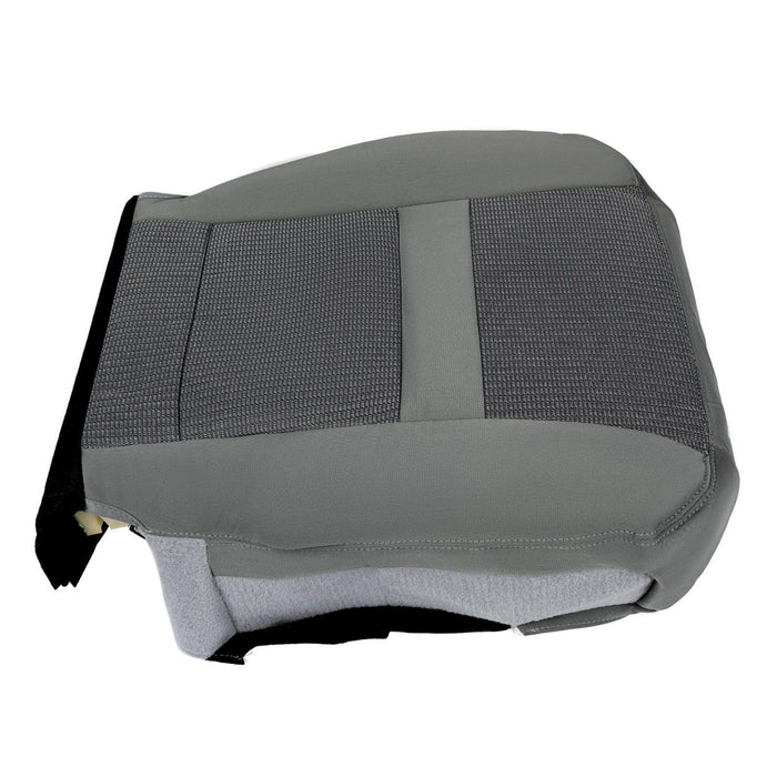 DURAFORCE For Dodge Ram 1500 06 07 08 09 10 Gray Front Driver Bottom Side Seat Cover Cloth