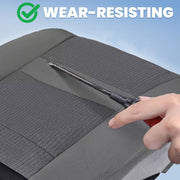 DURAFORCE For Dodge Ram 1500 06 07 08 09 10 Gray Front Driver Bottom Side Seat Cover Cloth