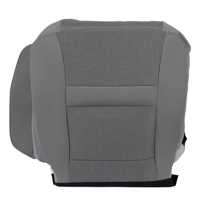DURAFORCE For Dodge Ram 1500 06 07 08 09 10 Gray Front Driver Bottom Side Seat Cover Cloth