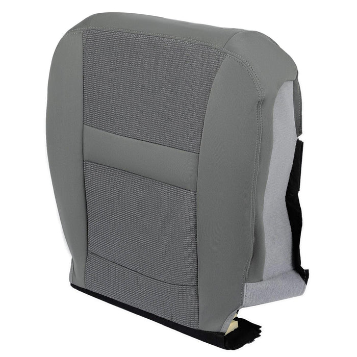 DURAFORCE For Dodge Ram 1500 06 07 08 09 10 Gray Front Driver Bottom Side Seat Cover Cloth