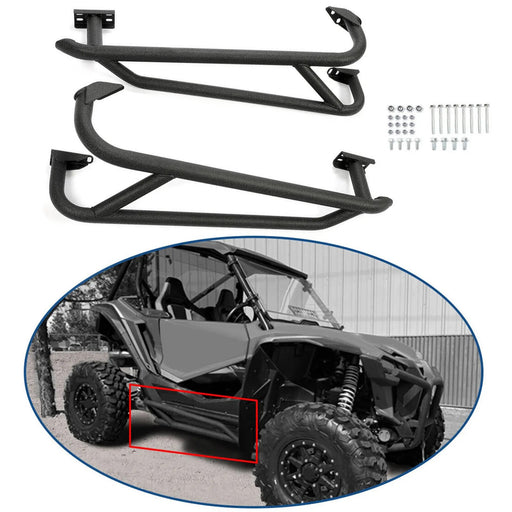 DURAFORCE Heavy Duty Nerf Bars Rock Sliders Steel For 2019-2024 Honda Talon 1000X / 1000R