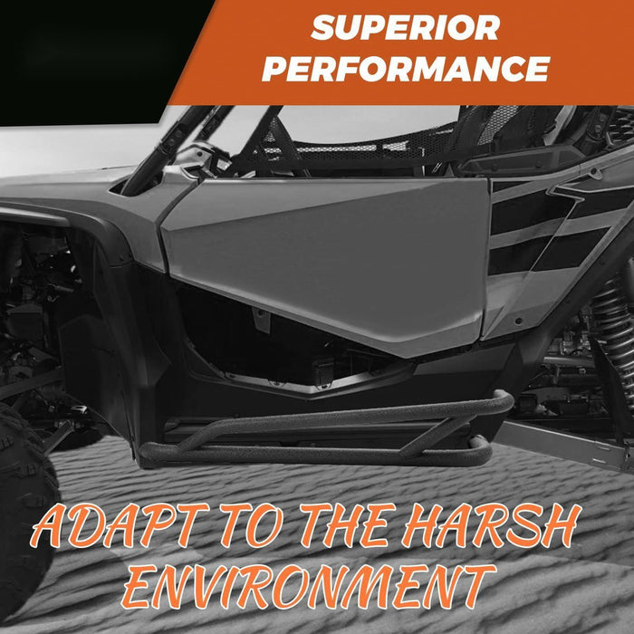 DURAFORCE Heavy Duty Nerf Bars Rock Sliders Steel For 2019-2024 Honda Talon 1000X / 1000R