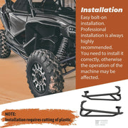 DURAFORCE Heavy Duty Nerf Bars Rock Sliders Steel For 2019-2024 Honda Talon 1000X / 1000R
