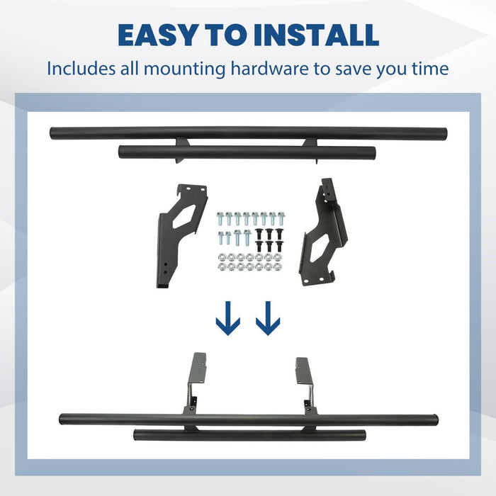 DURAFORCE Rear Bumper for 2018-2024 Polaris Ranger XP 1000 Crew XP 1000 North Star Edition
