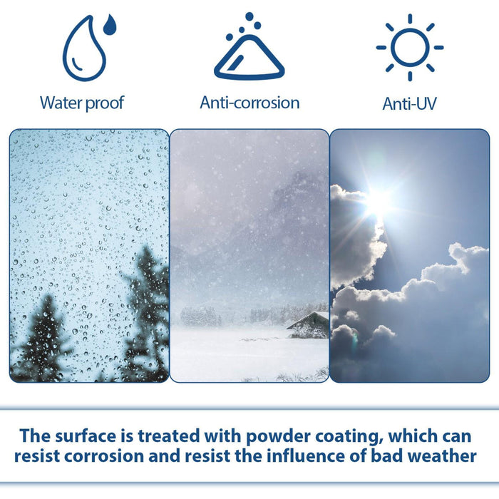 DURAFORCE Rear Bumper for 2018-2024 Polaris Ranger XP 1000 Crew XP 1000 North Star Edition