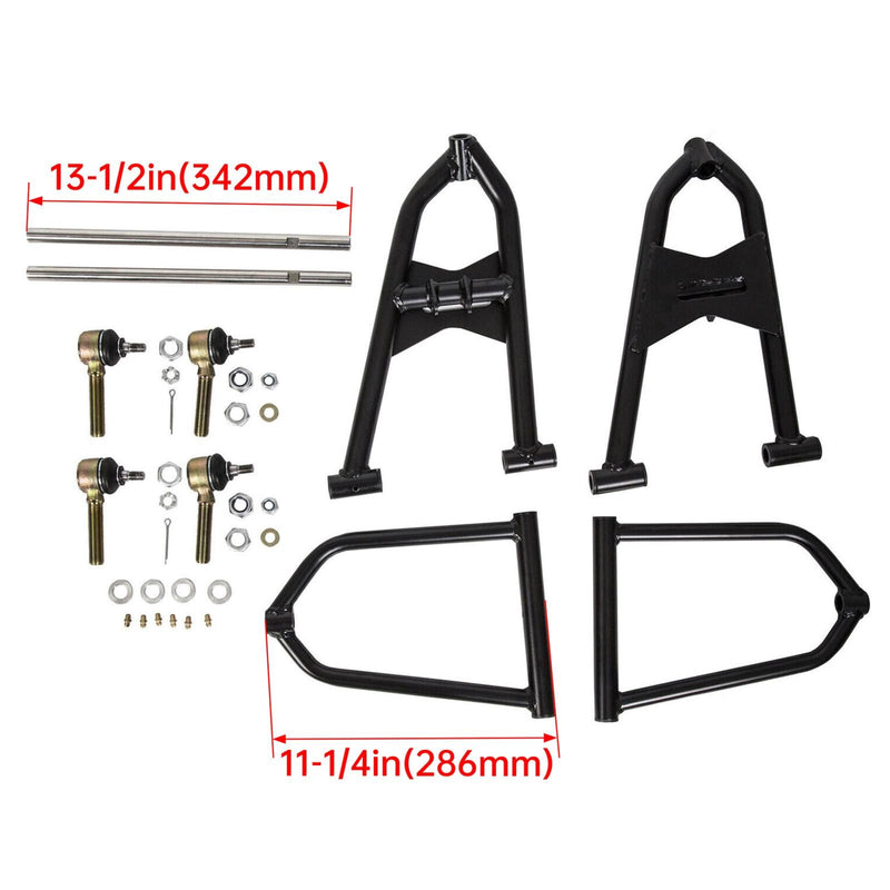 DURAFORCE Front Upper and Lower A-Arms FOR 87-06 Yamaha Banshee 350 YFZ350 +2 +1 Stainles