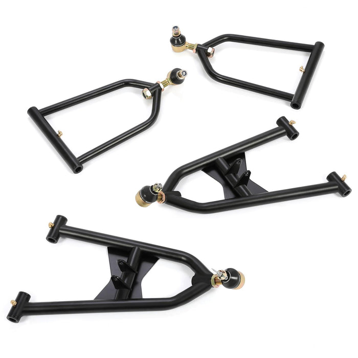 DURAFORCE Front Upper and Lower A-Arms FOR 87-06 Yamaha Banshee 350 YFZ350 +2 +1 Stainles