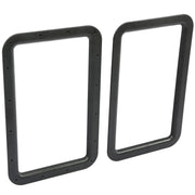 DURAFORCE Travel Trailer RV Camper Black Entrance Door Window Interior & Exterior Frame