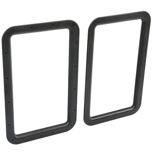 DURAFORCE Travel Trailer RV Camper Black Entrance Door Window Interior & Exterior Frame