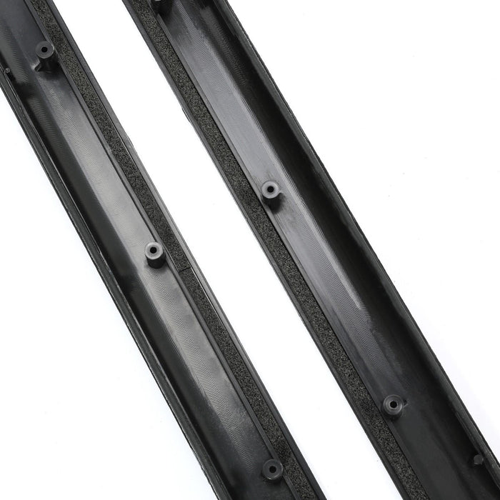 DURAFORCE Travel Trailer RV Camper Black Entrance Door Window Interior & Exterior Frame