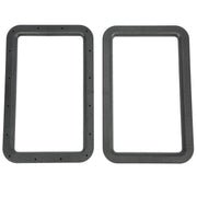 DURAFORCE Travel Trailer RV Camper Black Entrance Door Window Interior & Exterior Frame