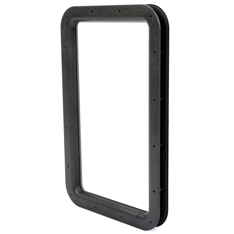 DURAFORCE Travel Trailer RV Camper Black Entrance Door Window Interior & Exterior Frame