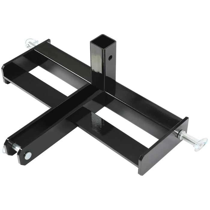 DURAFORCE 3 Point 2" Receiver Hitch Drawbar W/Suitcase Weight Bracket For CAT 1 Tractors