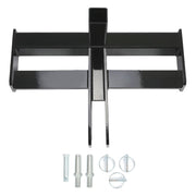 DURAFORCE 3 Point 2" Receiver Hitch Drawbar W/Suitcase Weight Bracket For CAT 1 Tractors
